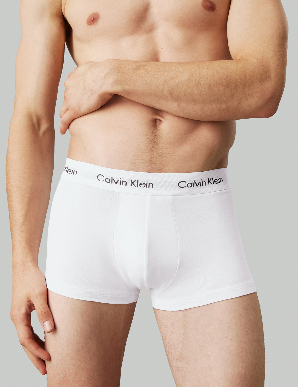Calvin Klein Men Cotton Stretch 3'lü Düşük Bel Boxer