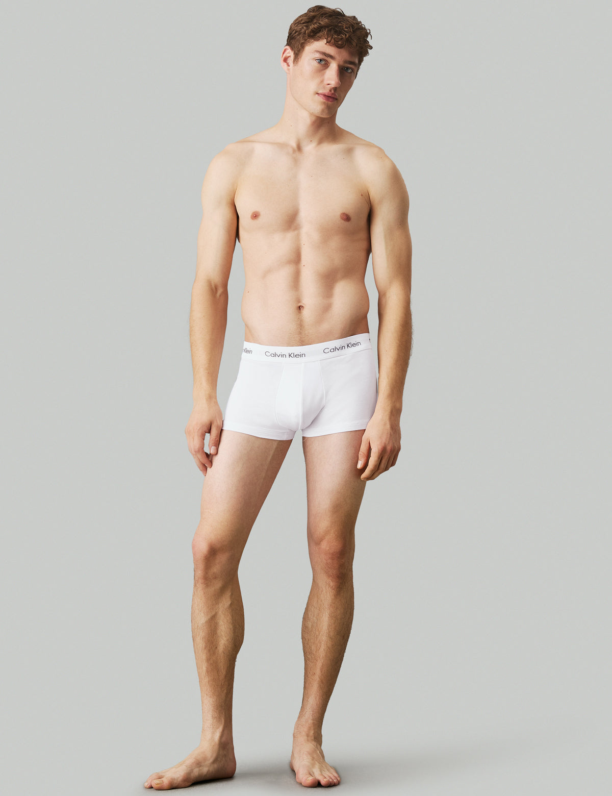 Calvin Klein Men Cotton Stretch 3'lü Düşük Bel Boxer