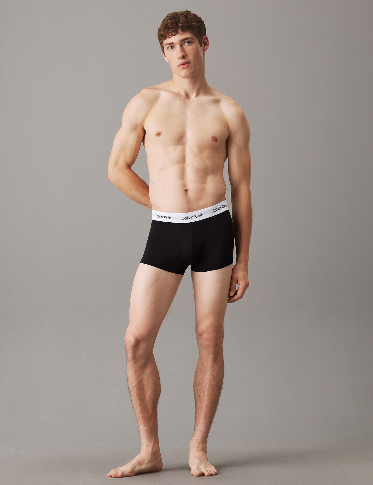 Calvin Klein Men Cotton Stretch 3'lü Düşük Bel Boxer