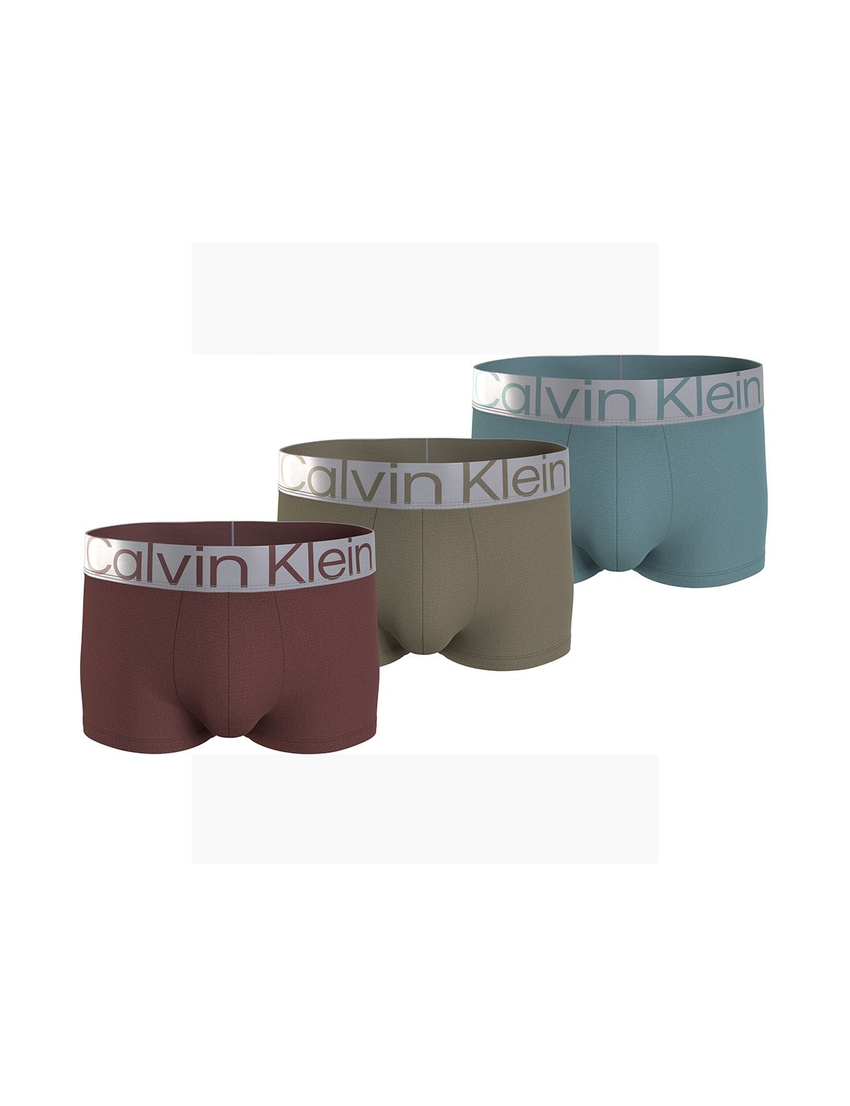 Calvin Klein Men Cotton Stretch 3'lü Düşük Bel Boxer