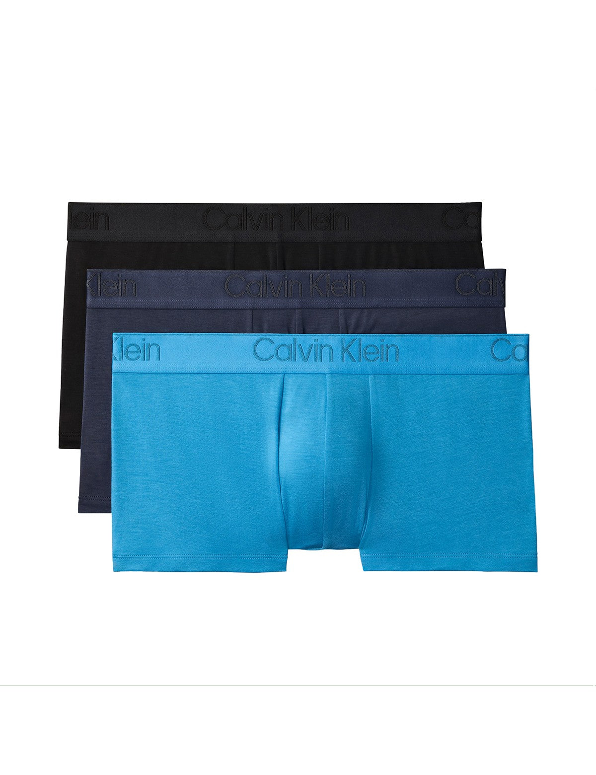 Calvin Klein Men Black 3'lü Düşük Bel Boxer