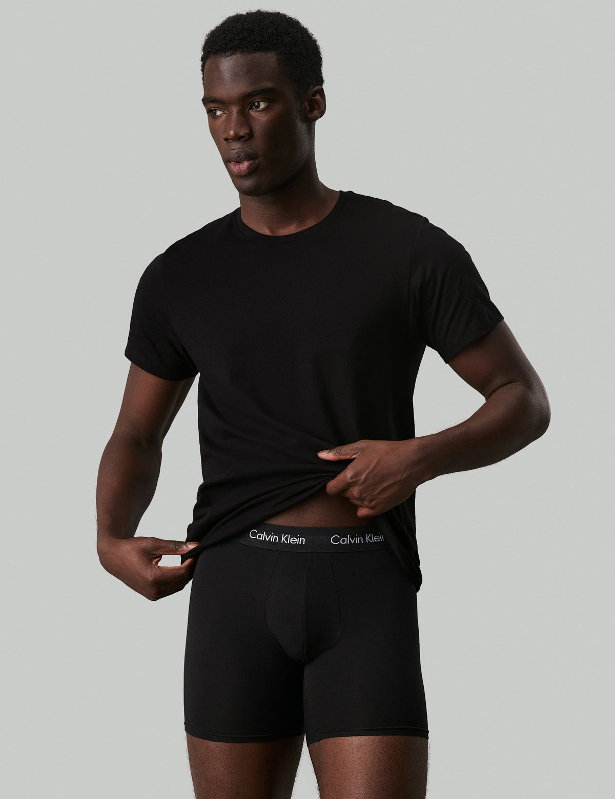 Calvin Klein Men Cotton Classics 3'lü Bisiklet Yaka T-Shirt