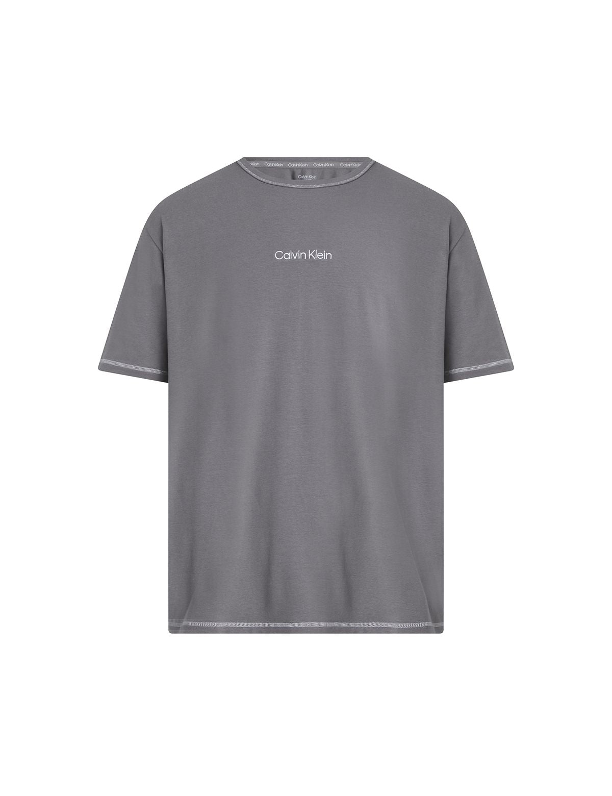 Calvin Klein Men Fut Shift Bisiklet Yaka T-Shirt