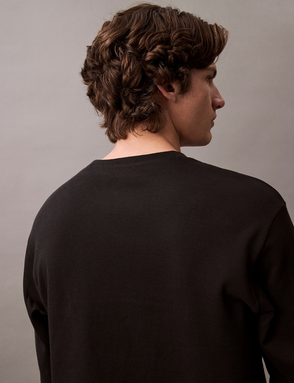 Calvin Klein Men Icon Terry Pamuklu Sweatshirt