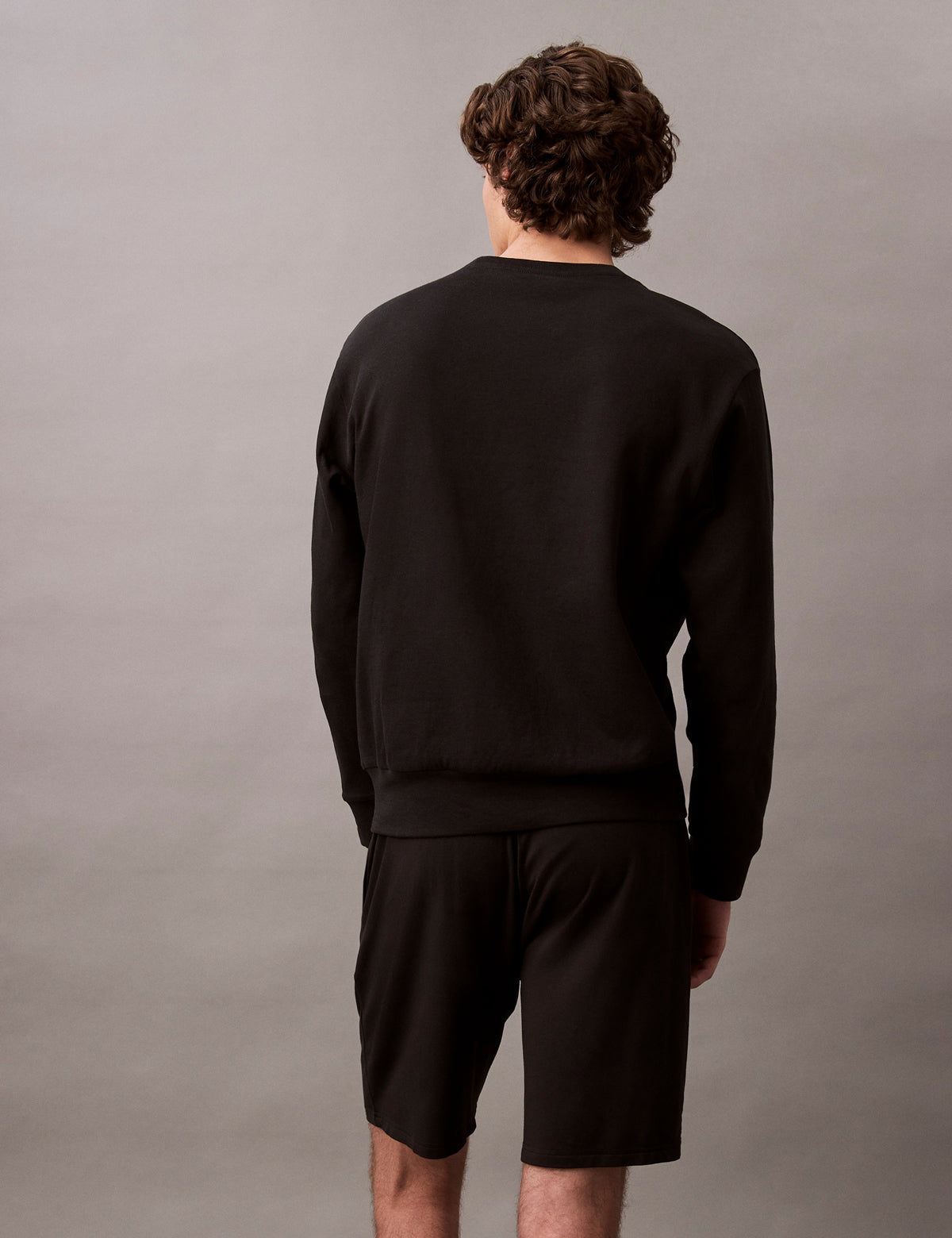 Calvin Klein Men Icon Terry Pamuklu Sweatshirt