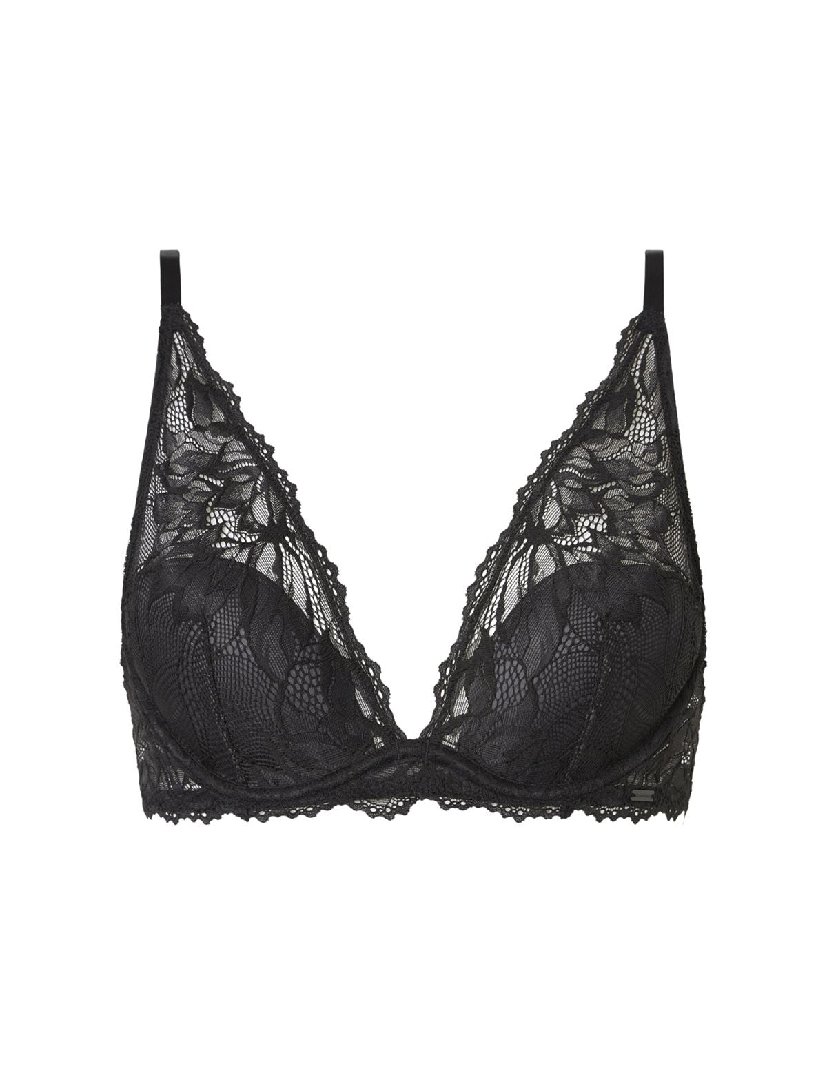 Calvin Klein Women Seductive Comfort Lotus Floral Sütyen