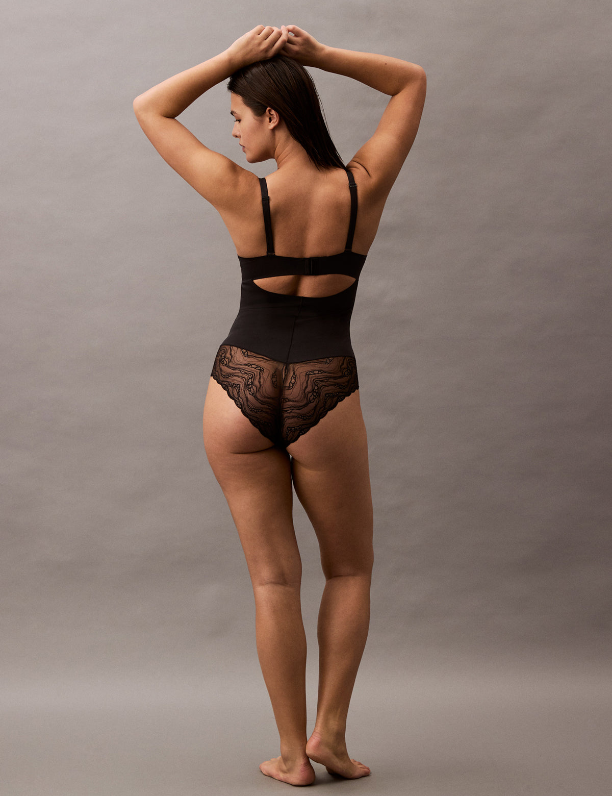 Calvin Klein Women Sensual Stretch Lace Bodysuit