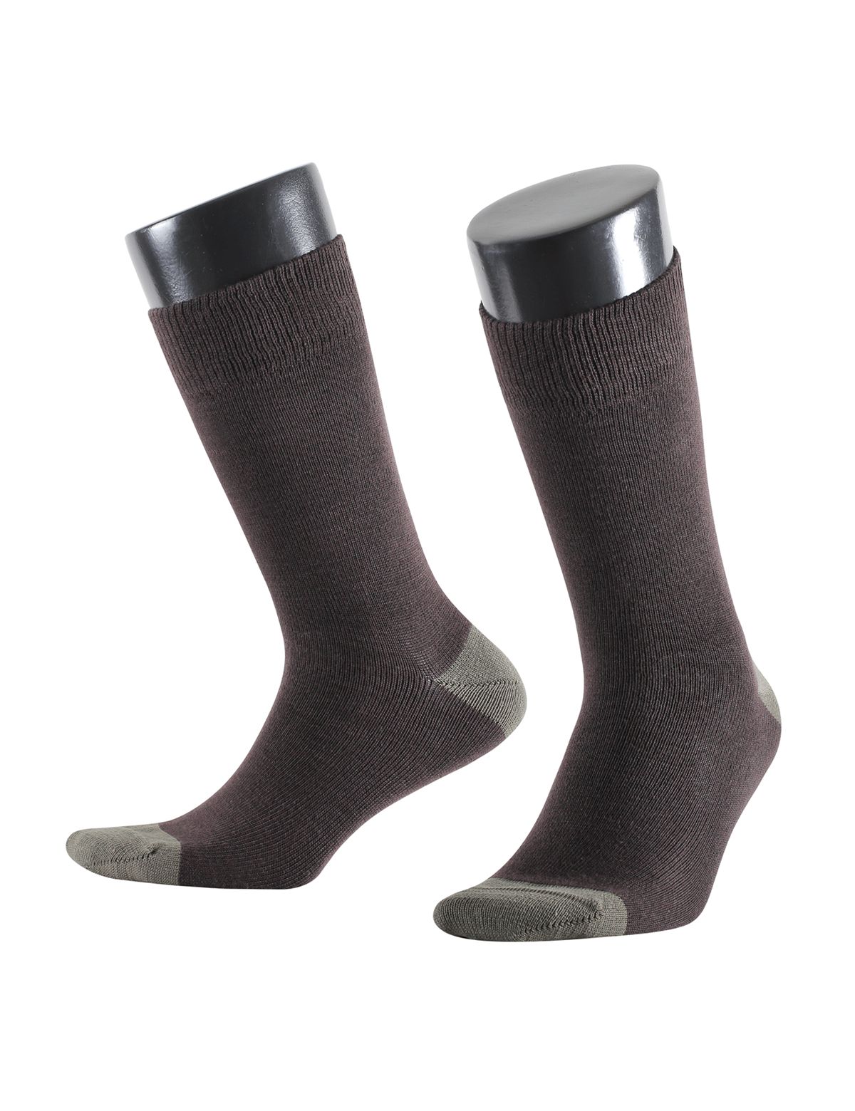 Trajan Bambu Bükümlü Düz Soket Çorap