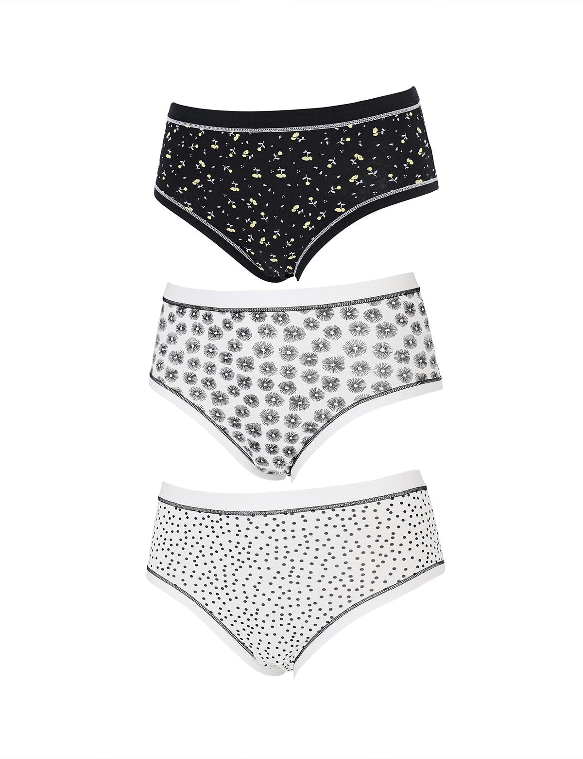 Cotonella Colorday 3lü Slip Külot