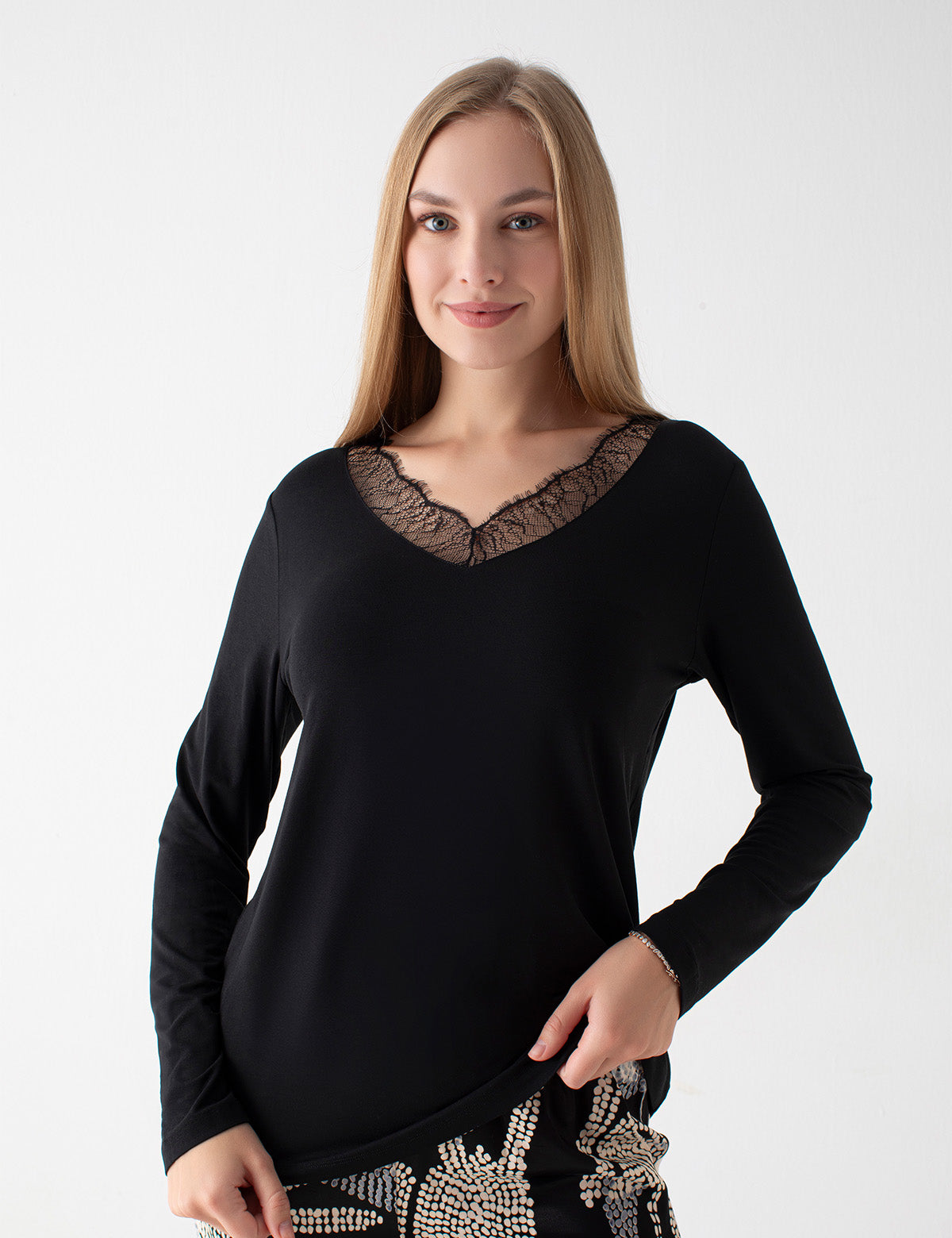 Wondergen Tatum Uzun Kol T-shirt