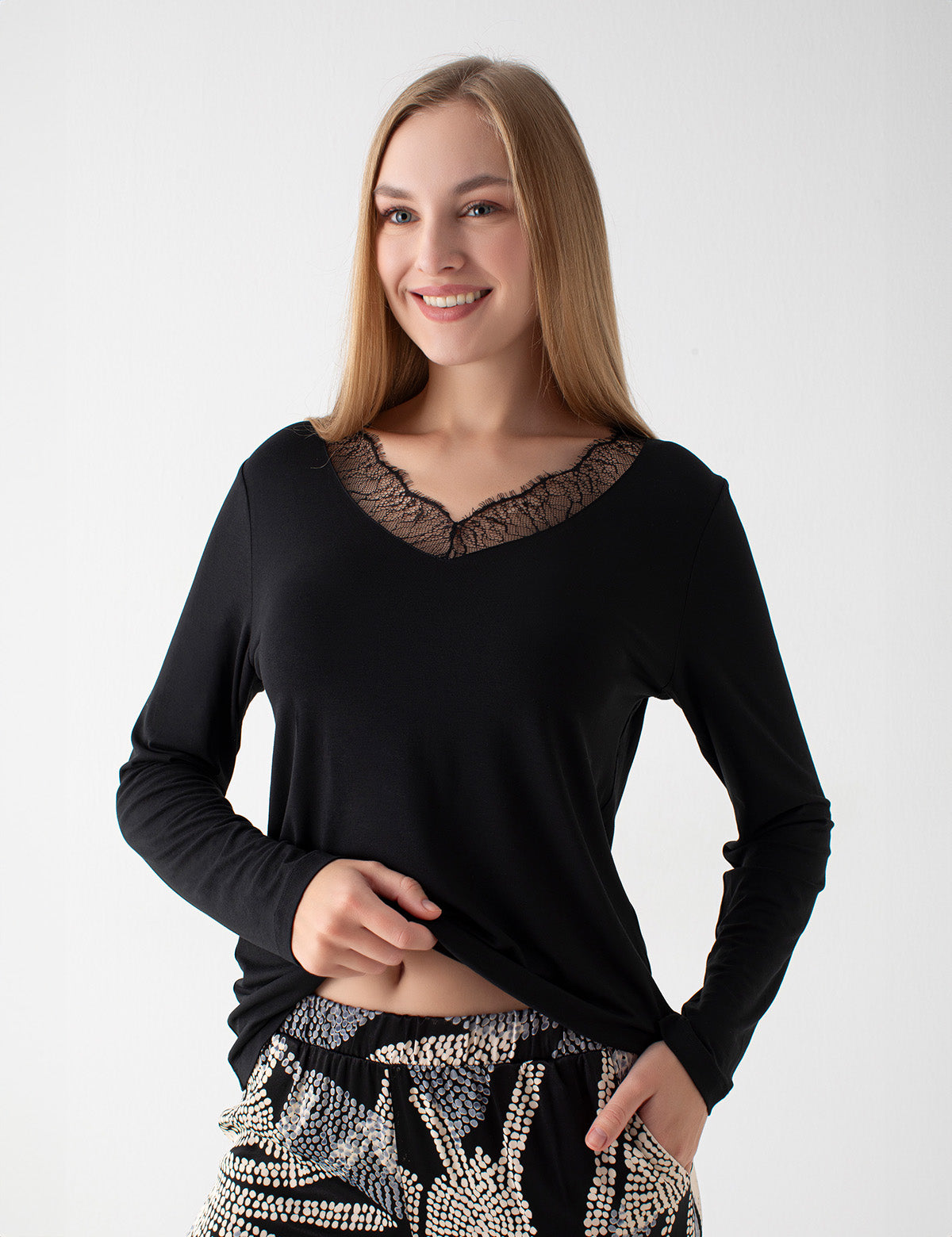 Wondergen Tatum Uzun Kol T-shirt