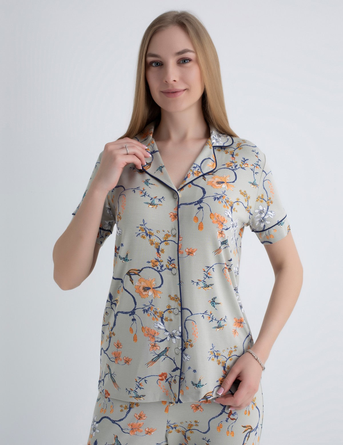 Wondergen Vanessa Gömlek Yaka Üst