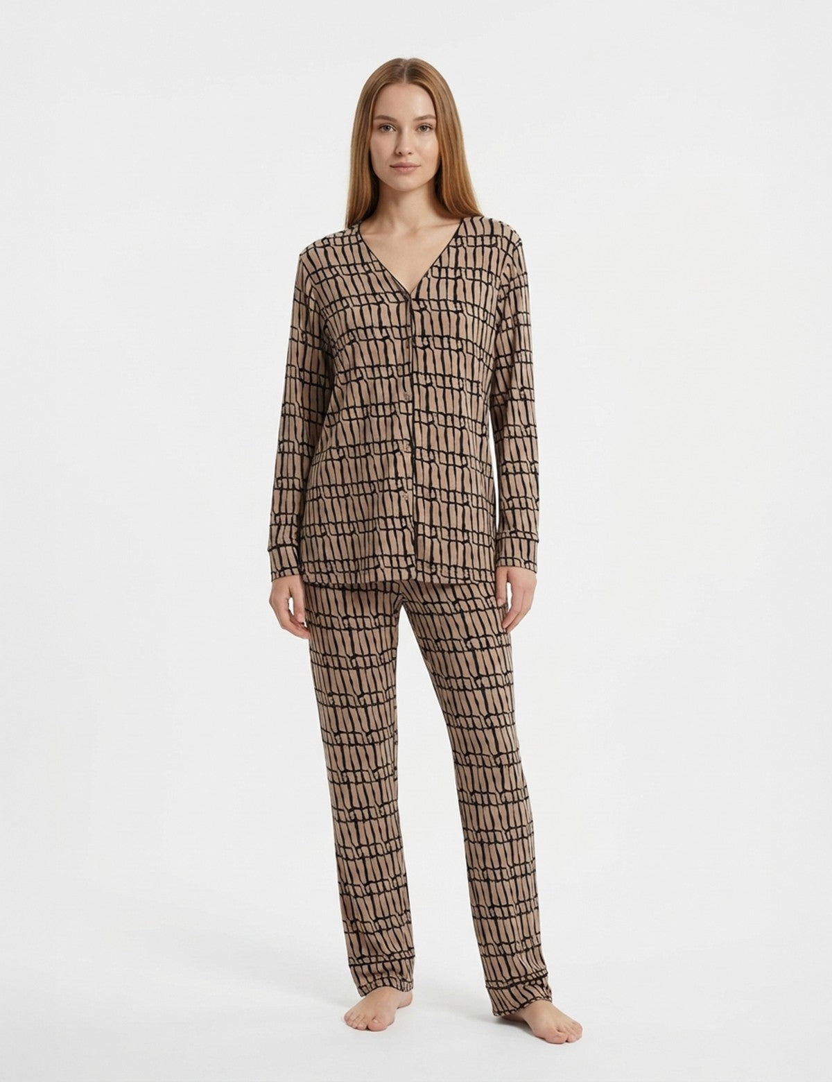 Wondergen Ruby Desenli Pantolon