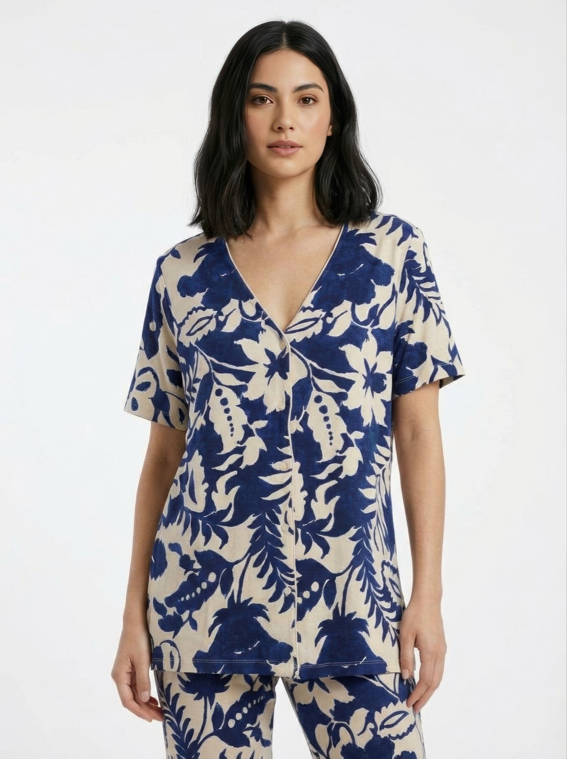 Wondergen Lodi Desenli Gömlek Üst