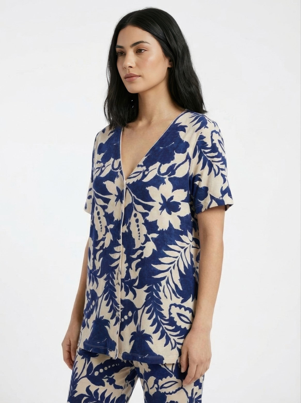 Wondergen Lodi Desenli Gömlek Üst