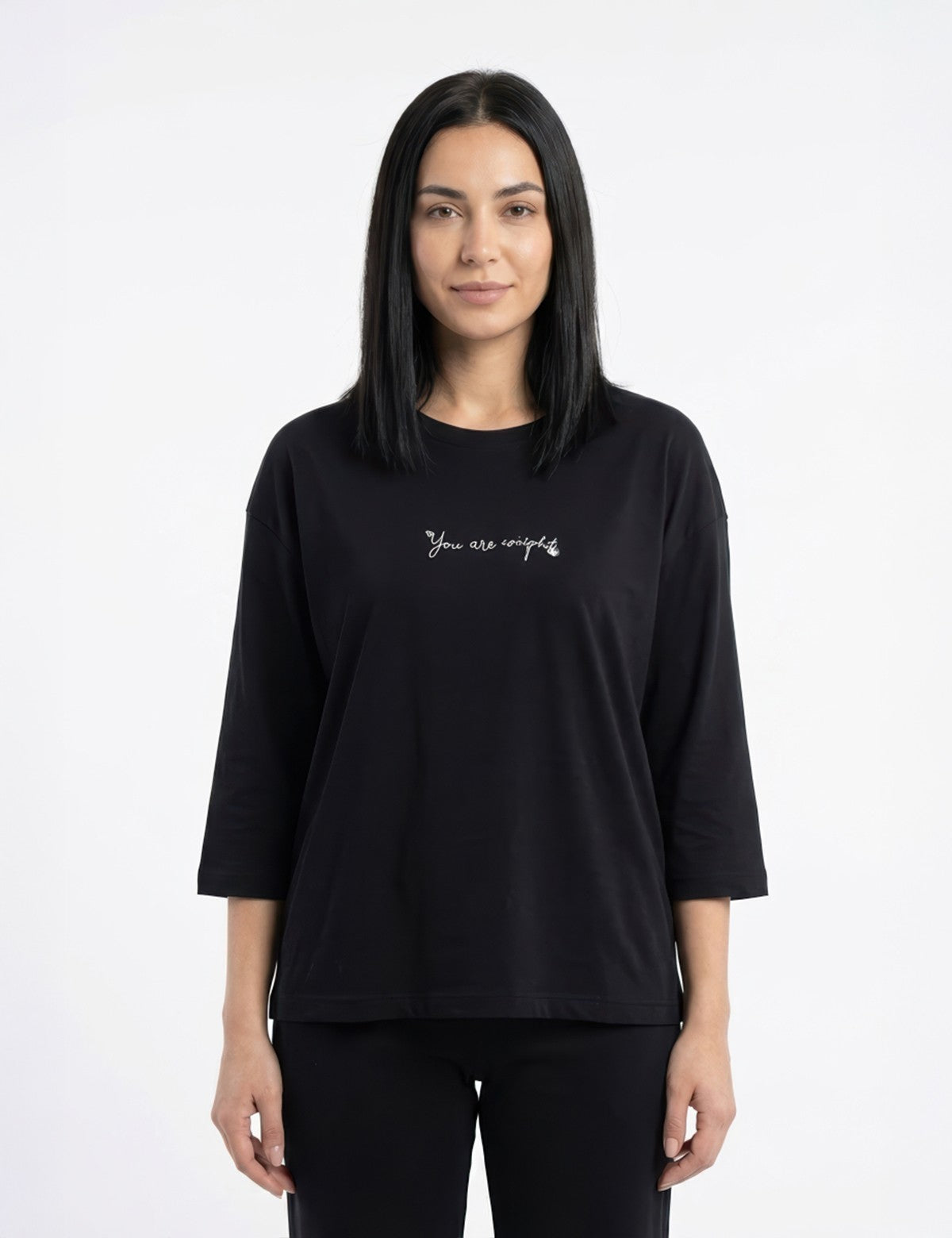 Sixteensixty Ria Uzun Kollu T-Shirt