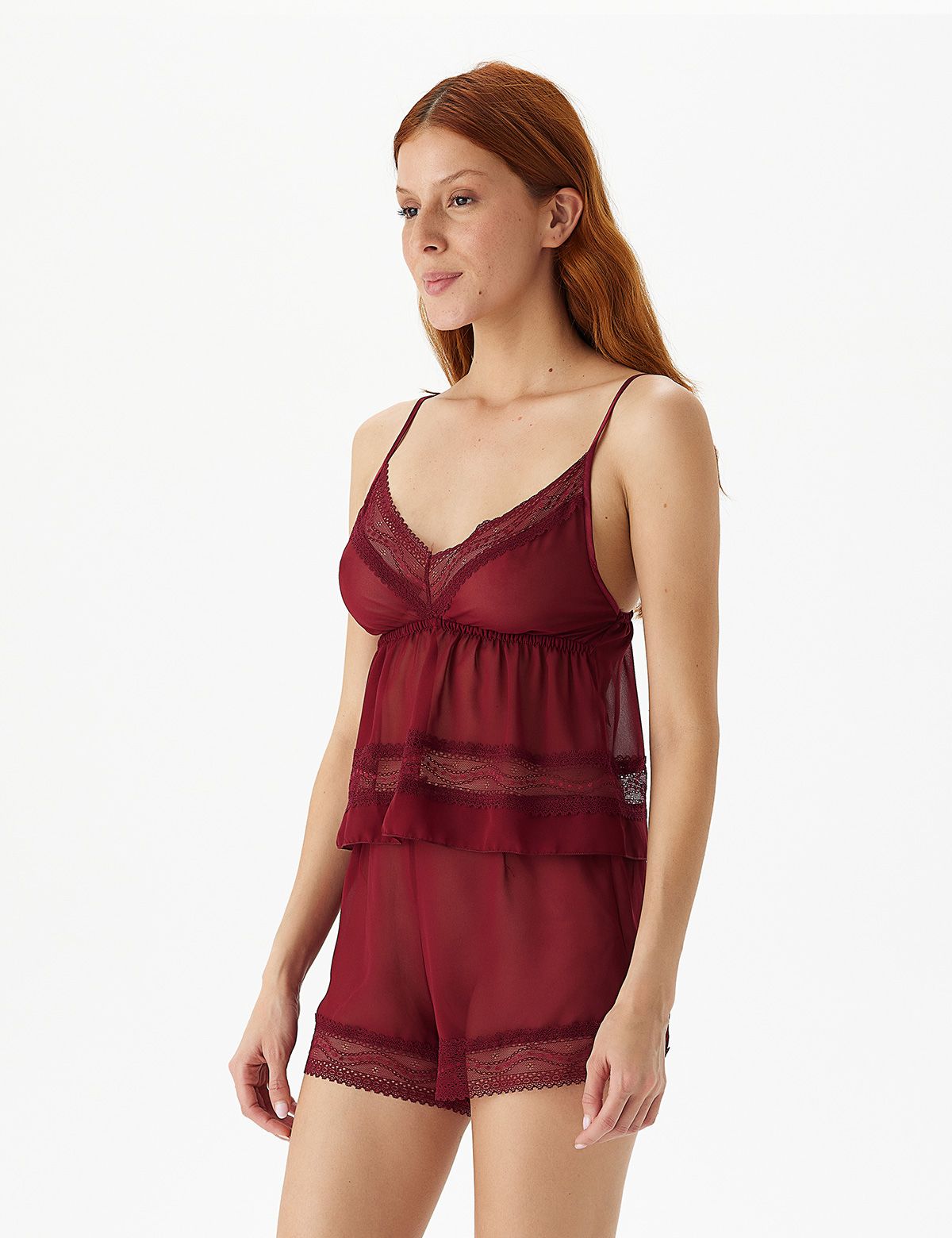 Vivis Şifon Şort Takım