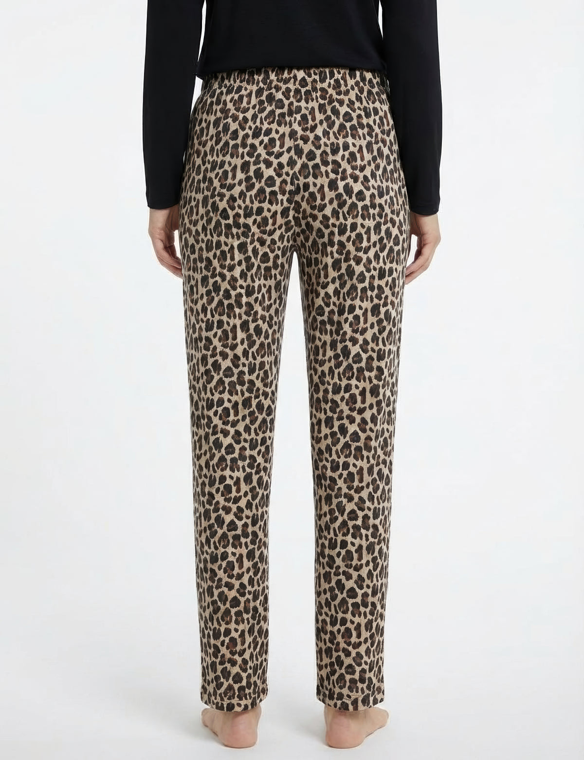 Vivis Exclusive Diana Leopar Desenli Pantolon