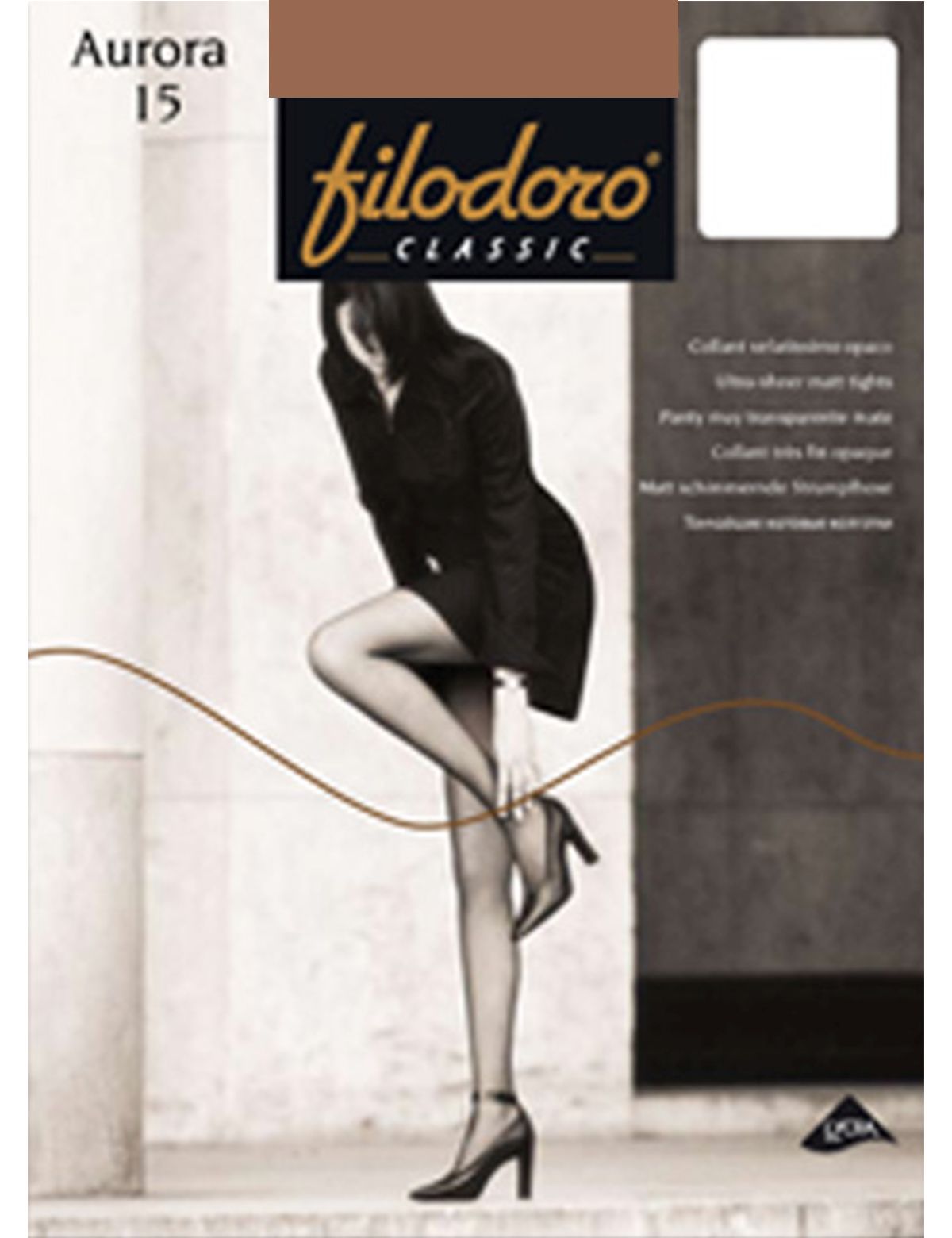 Filodoro Aurora 15 Külotlu Çorap - Cognac | G Lingerie