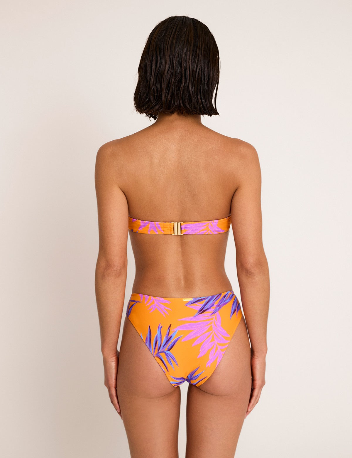 Selmark Mare Calypso Tropikal Desenli Klasik Bikini Altı