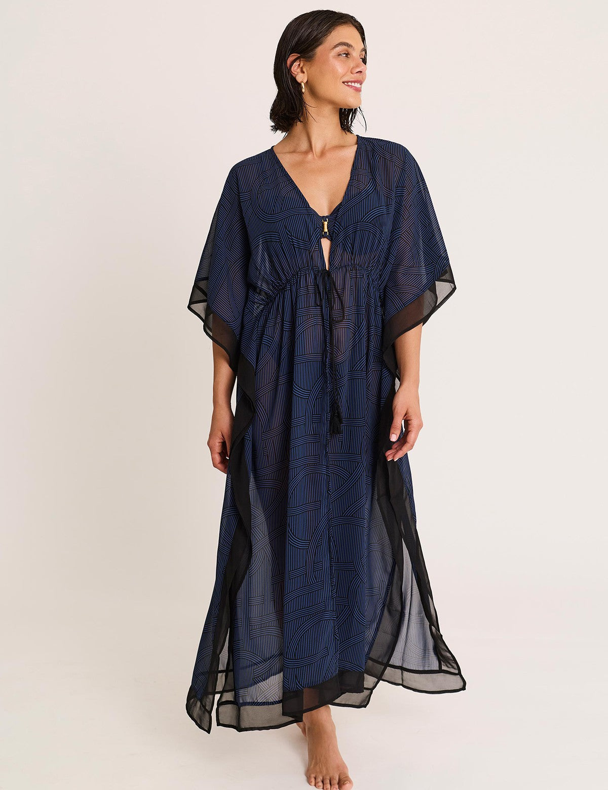 Selmark Mare Reverie Desenli Kaftan