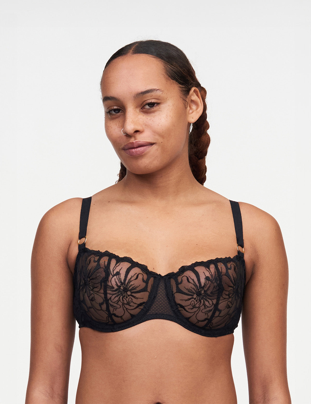 Chantelle Fleurs Yarım Kap Balkonet Sütyen