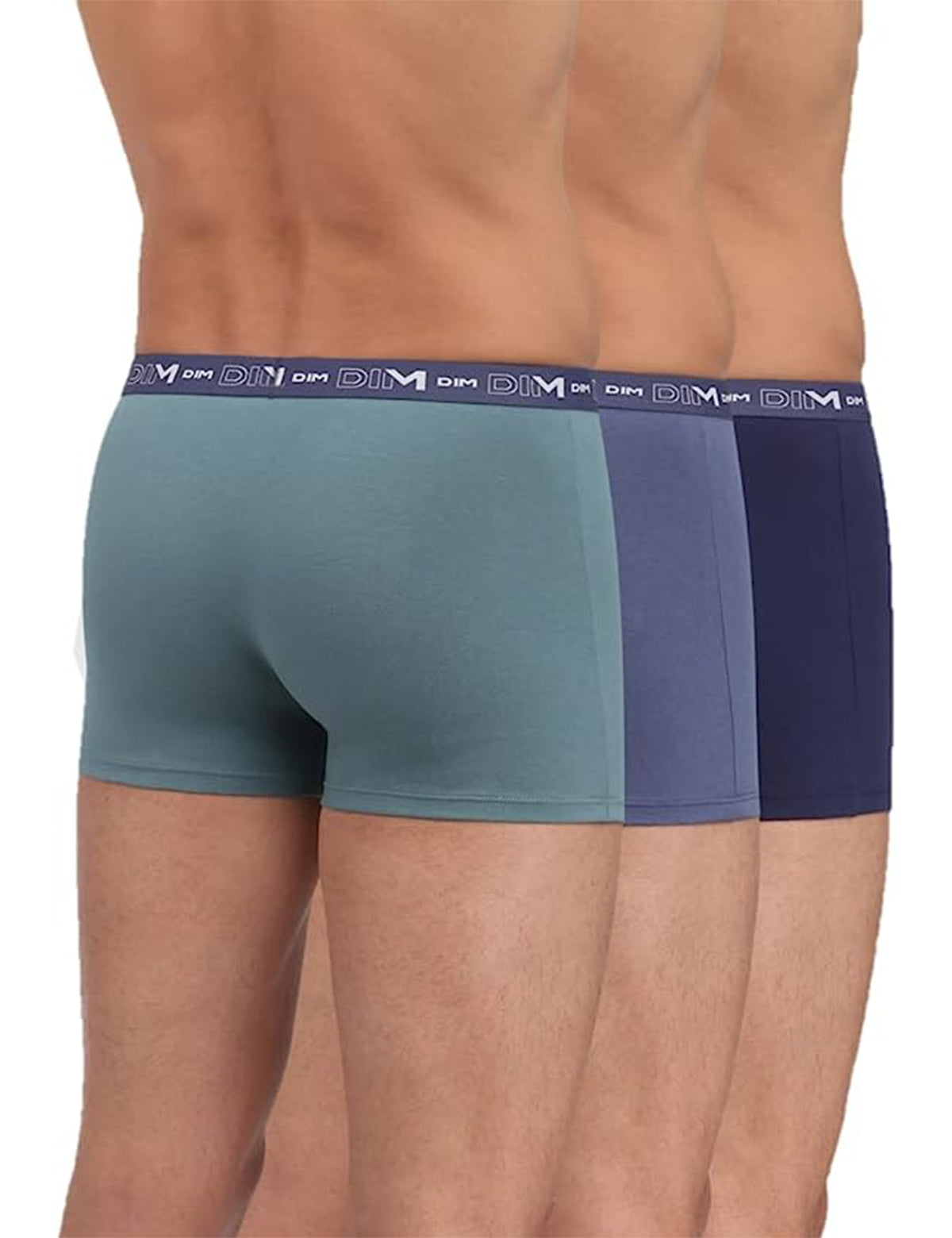 Dim Homme Cotton Stretch 3'lü Pamuklu Boxer