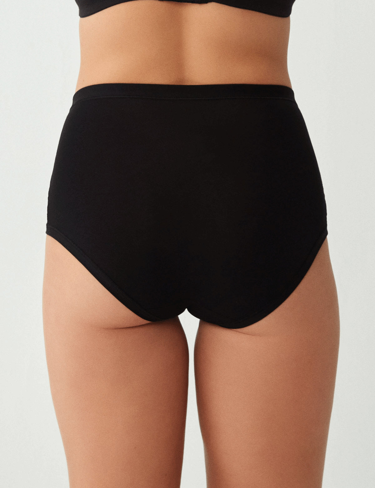 Cotonella Yüksel Bel Dantelli Maxi Külot