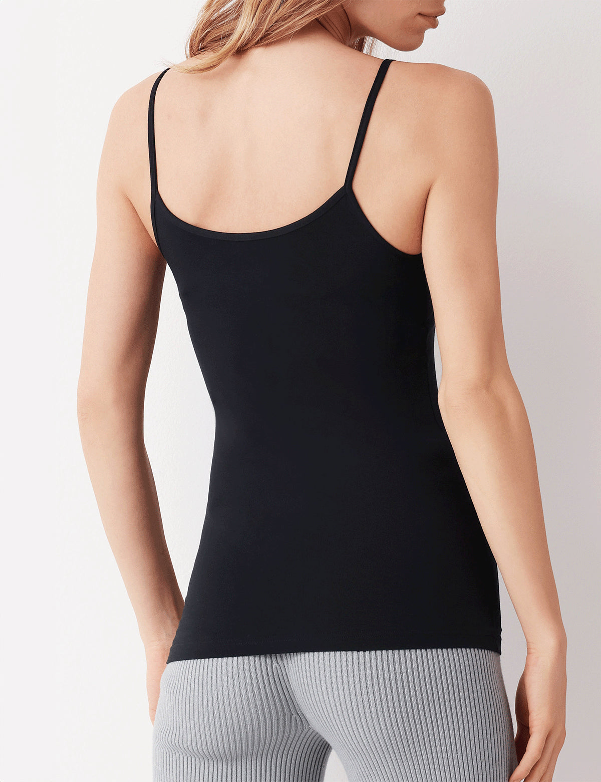 Cotonella Slim Fit Dantelli İnce Askılı Atlet