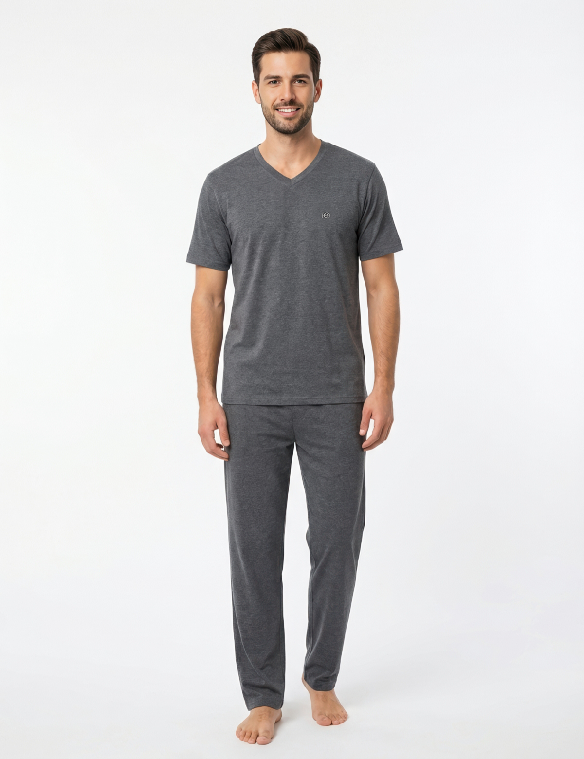 Ho Homme Morgan Erkek Kısa Kollu Pijama Takımı