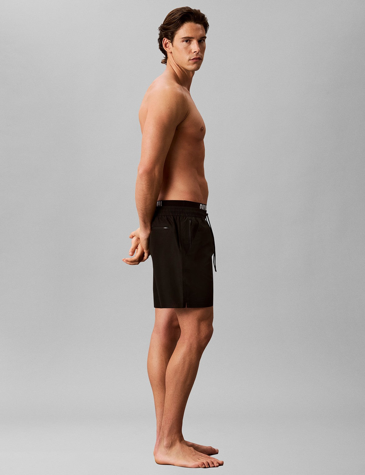 Calvin Klein Men Intense Power Logo Detaylı Deniz Şortu