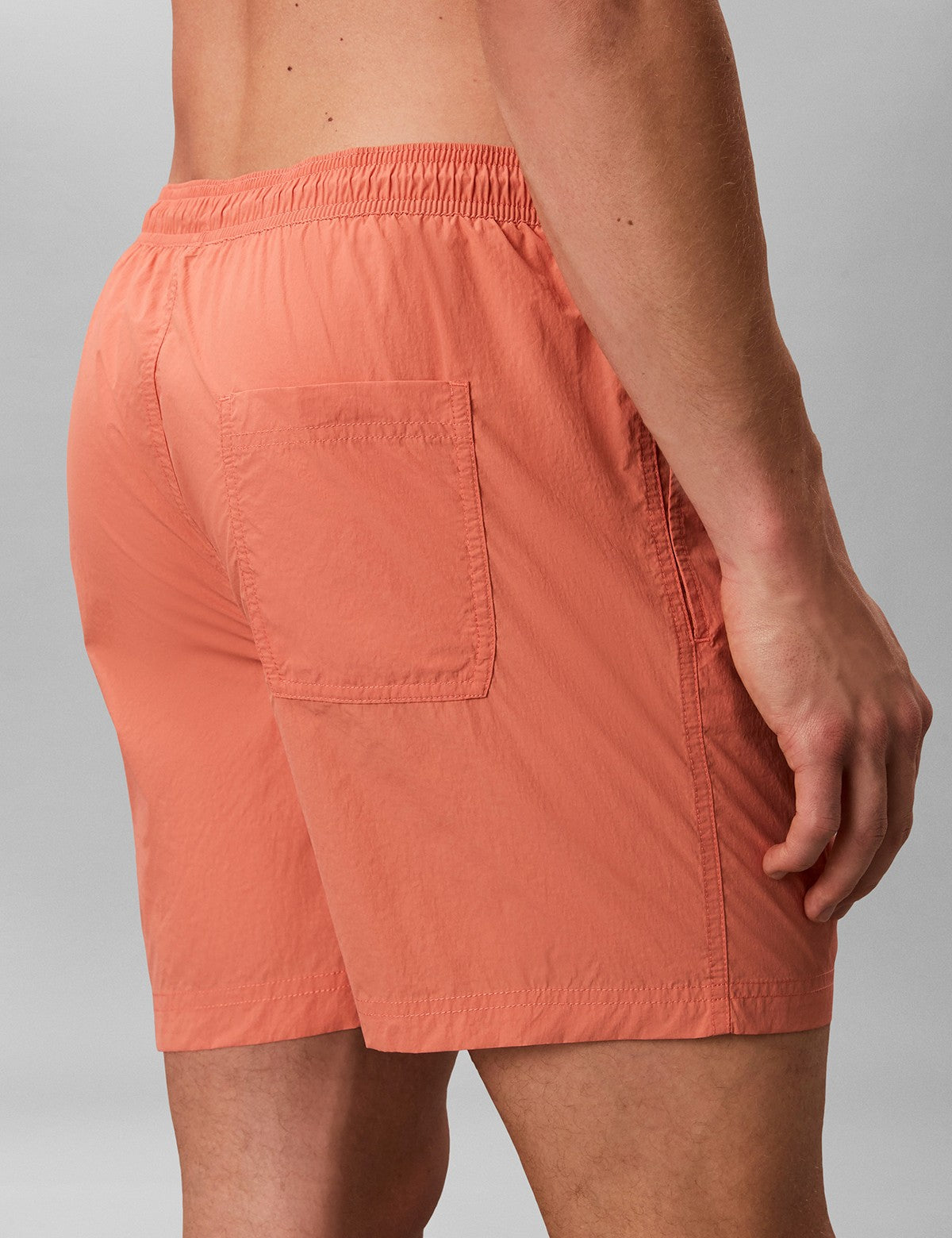 Calvin Klein Men Tech Swim Logo Nakışlı Deniz Şortu