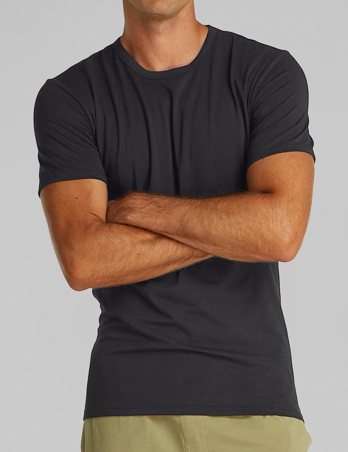 Calvin Klein Men 3'lü Pamuklu Bisiklet Yaka T-Shirt