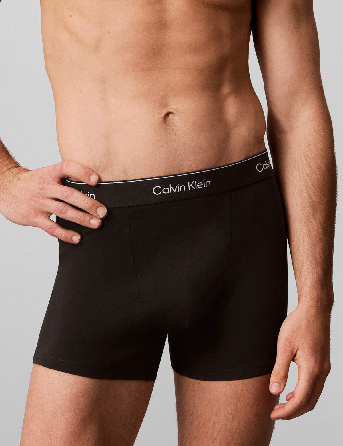 Calvin Klein Men Cotton Stretch 3'lü Relaxed Trunk Boxer