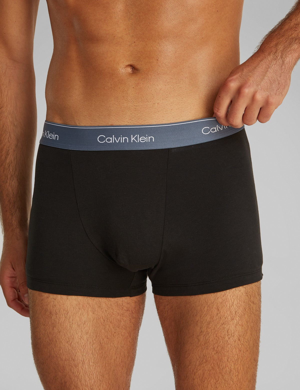 Calvin Klein Men Cotton Stretch 3'lü Relaxed Trunk Boxer