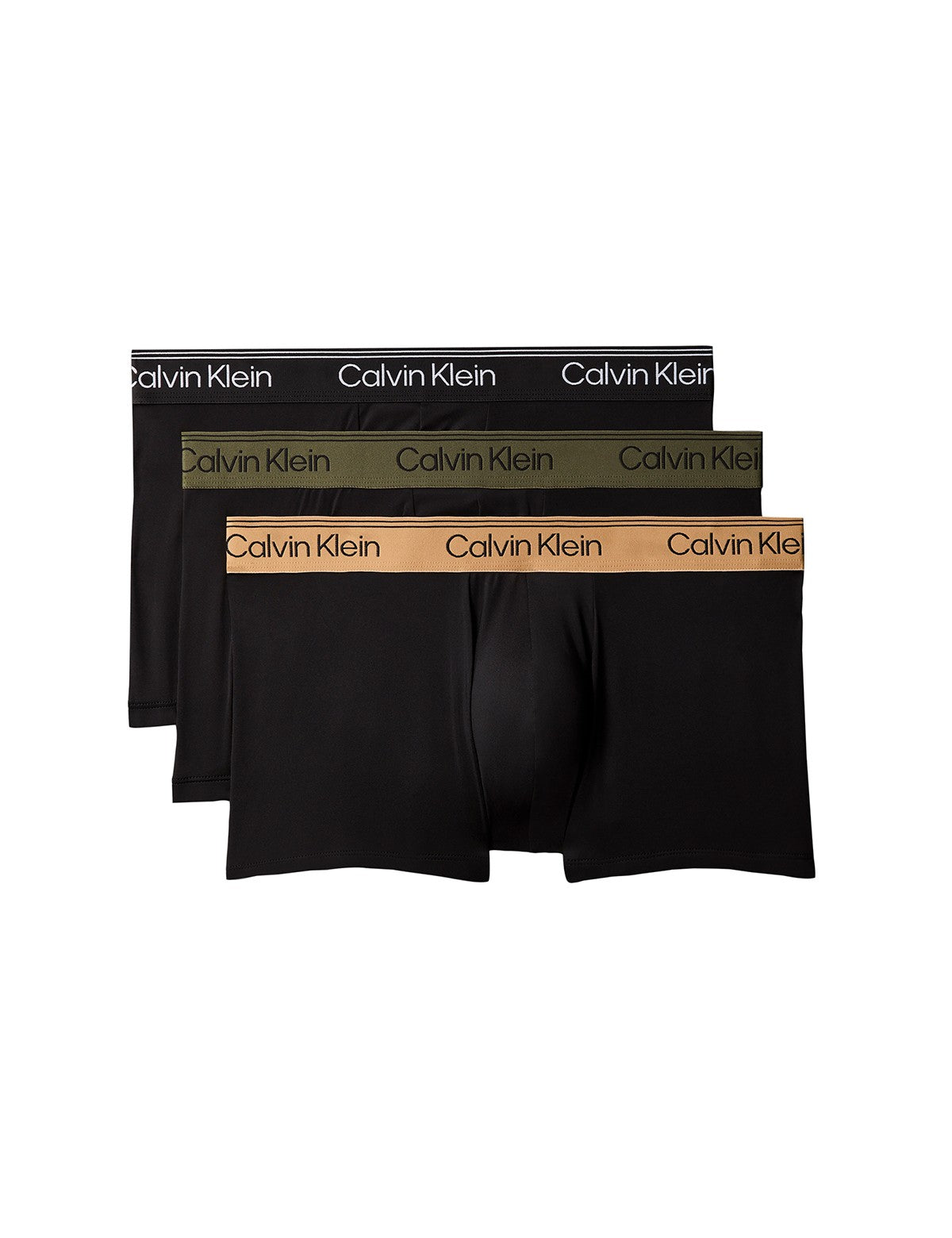 Calvin Klein Men Microfiber Stretch Düşük Bel 3’lü Boxer