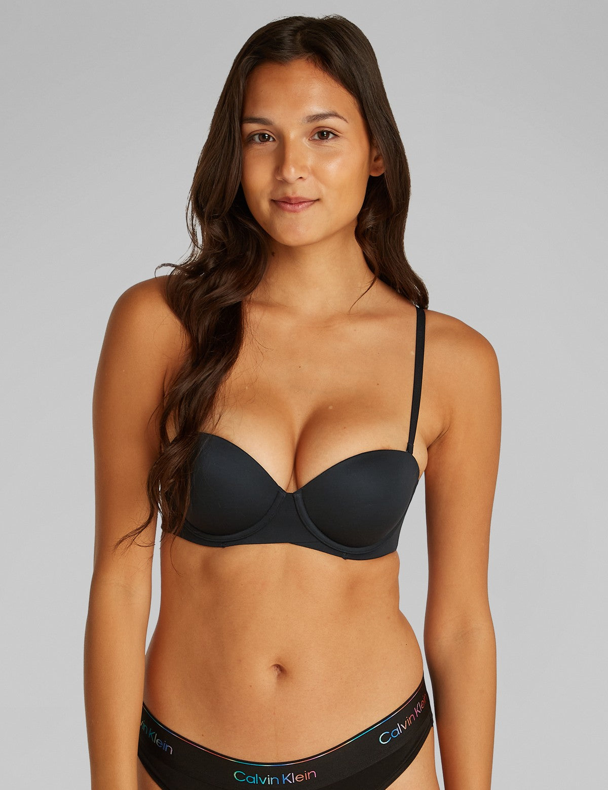 Calvin Klein Women Perfectly Fit Push-Up Straplez Sütyen