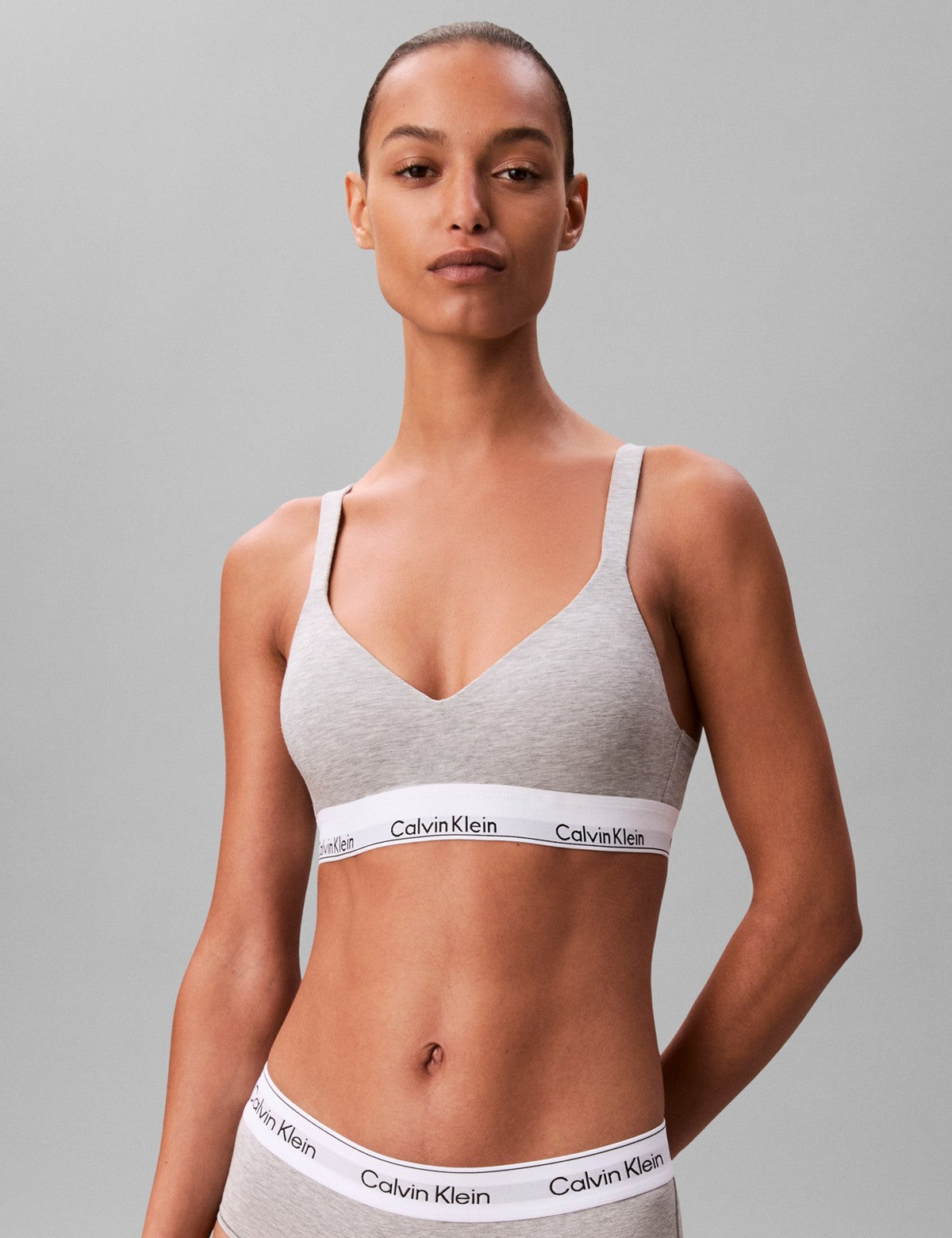 Calvin Klein Women Icon Cotton Modal Hafif Destekli Bralet