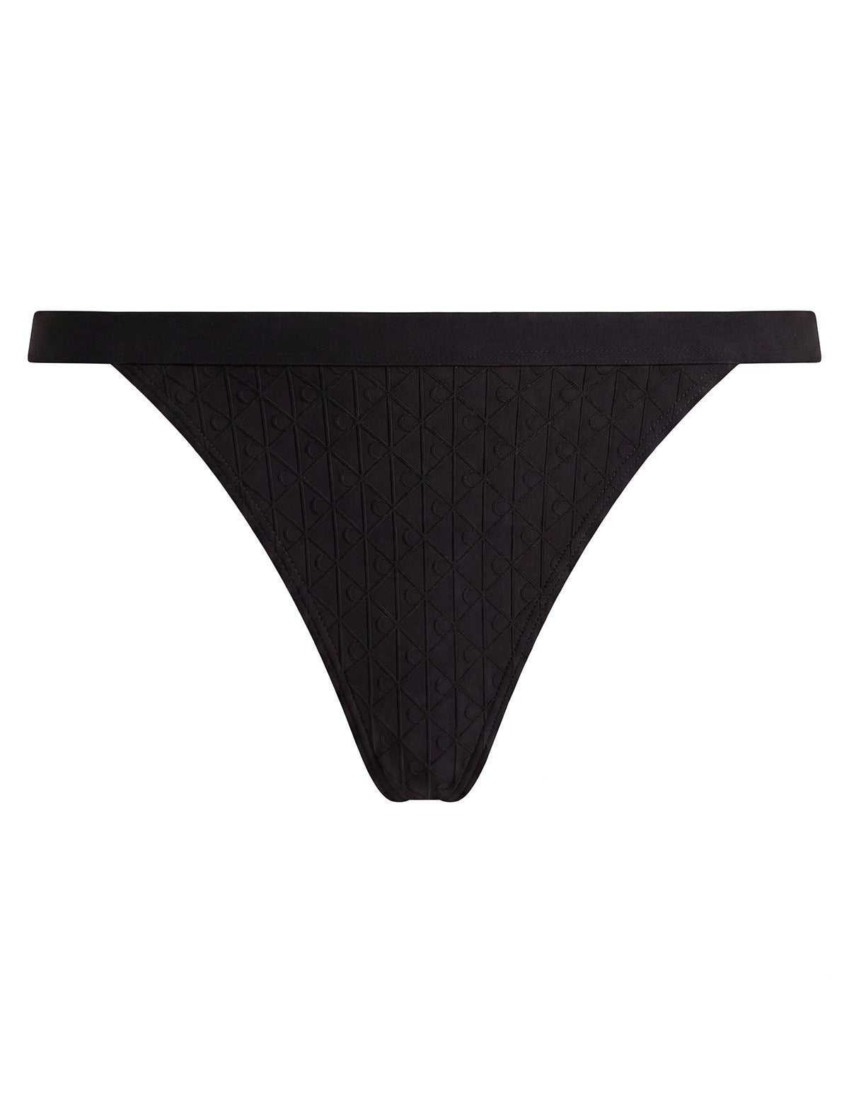 Calvin Klein Women Embossed Emblem String Tanga