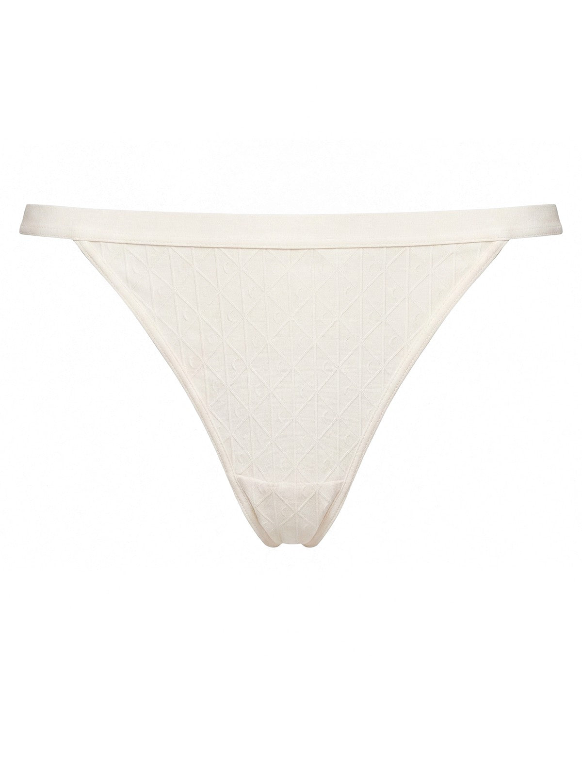 Calvin Klein Women Embossed Emblem String Tanga