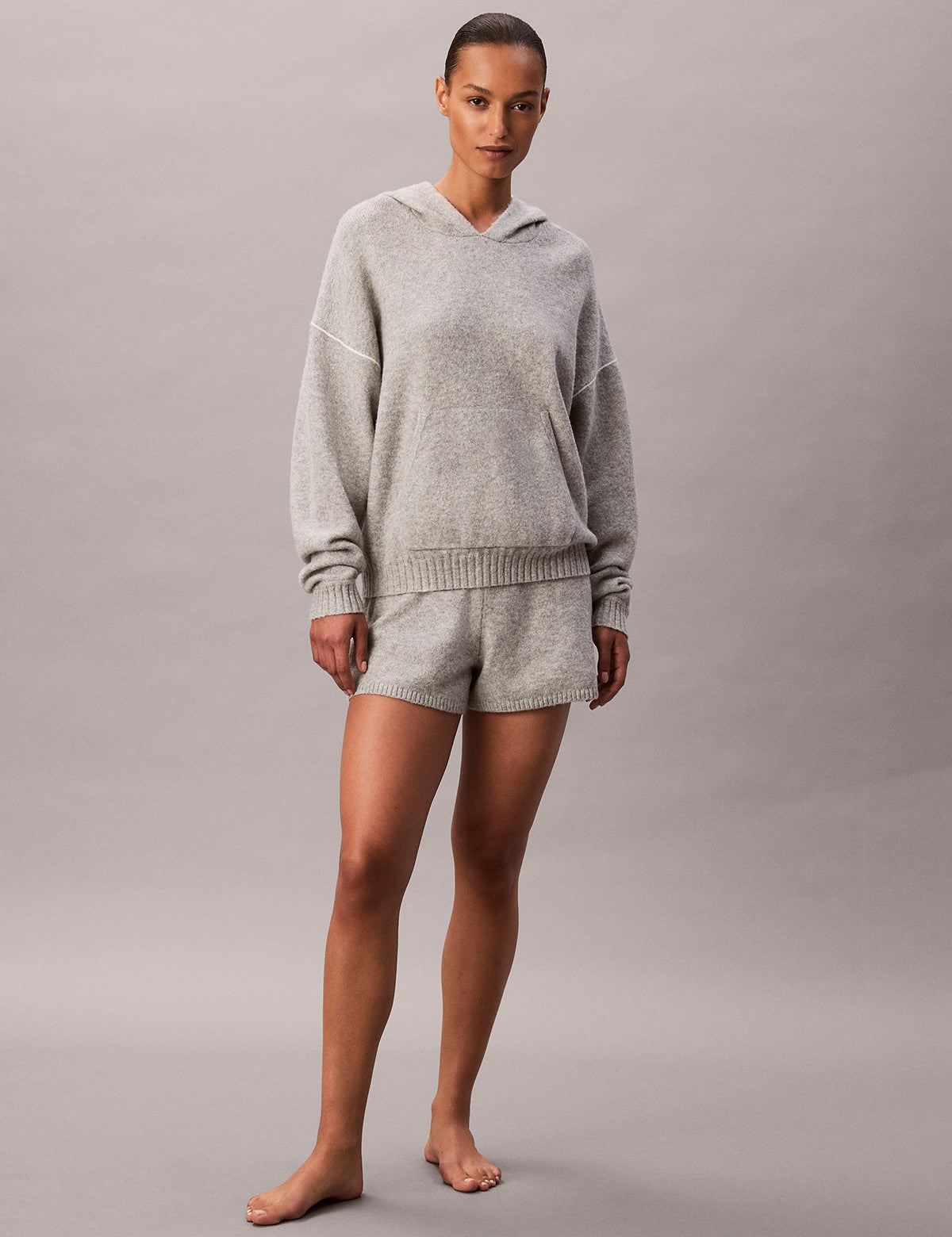 Calvin Klein Women Plush Terry Kapüşonlu Sweatshirt