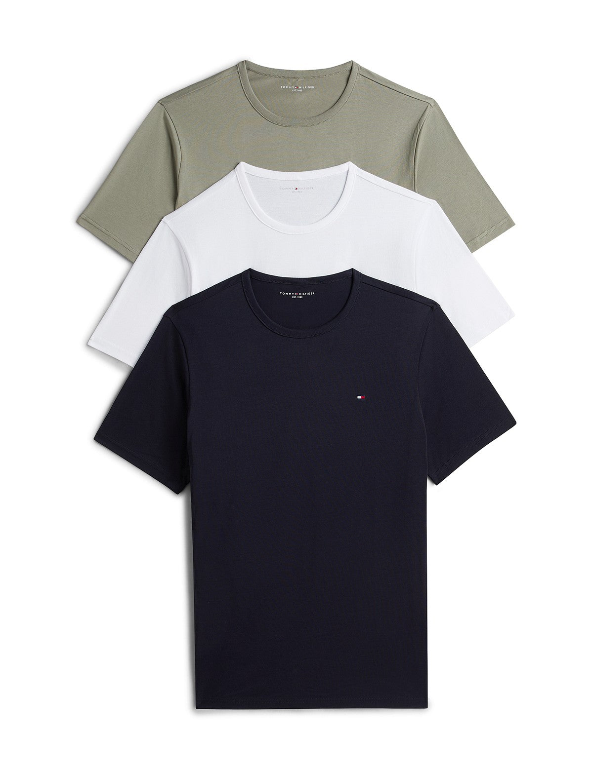 Tommy Hilfiger Signature 3’lü Pamuklu Tişört