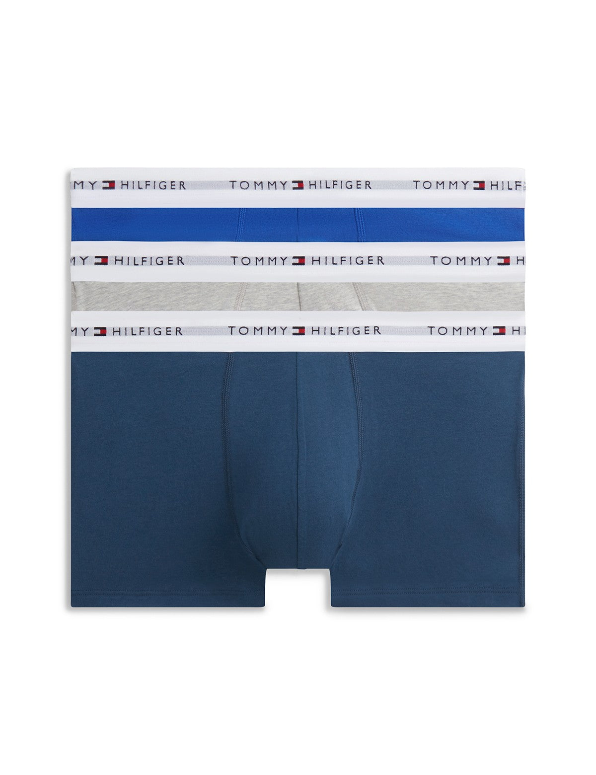 Tommy Hilfiger Signature Logo Bel Bantlı 3’lü Boxer