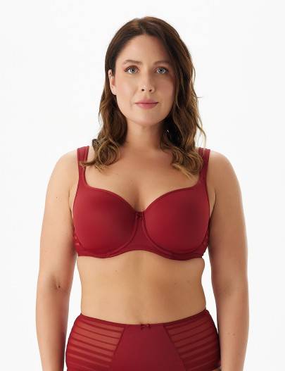 20BE7305 BE CURVY ASTER PLUS SIZE SHOULDER PROTECT BRA