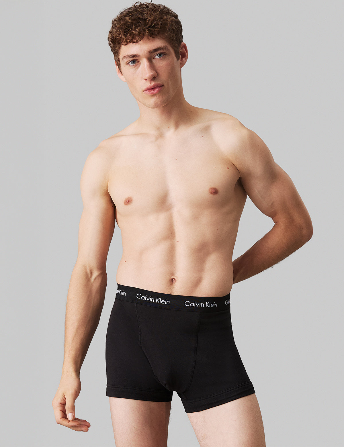 Calvin Klein Men Cotton Stretch 3'lü Boxer