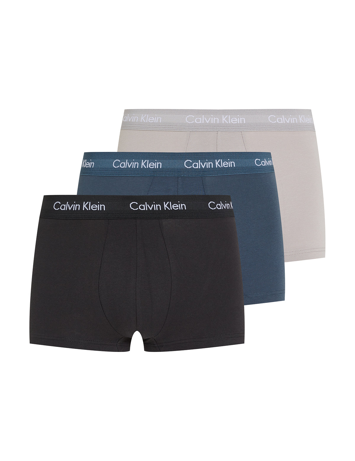 Calvin Klein Men Cotton Stretch 3'lü Düşük Bel Boxer