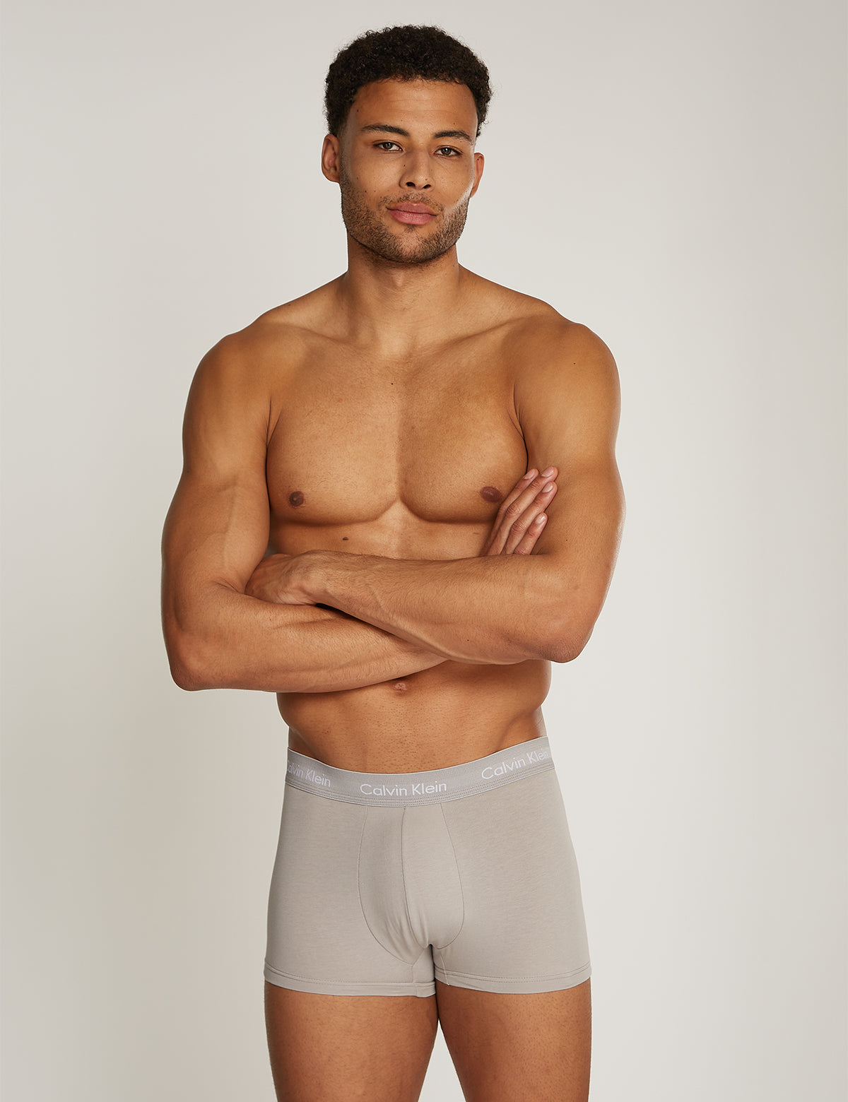 Calvin Klein Men Cotton Stretch 3'lü Düşük Bel Boxer