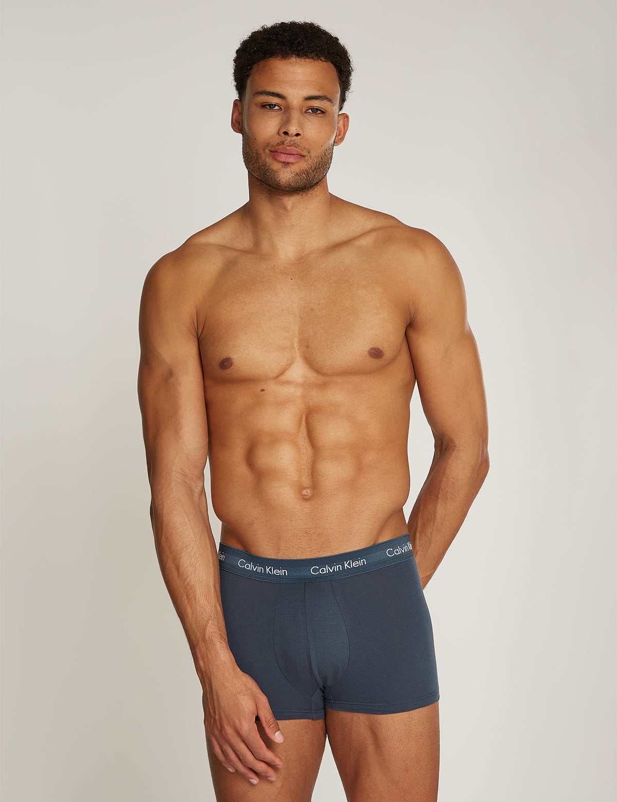 Calvin Klein Men Cotton Stretch 3'lü Düşük Bel Boxer