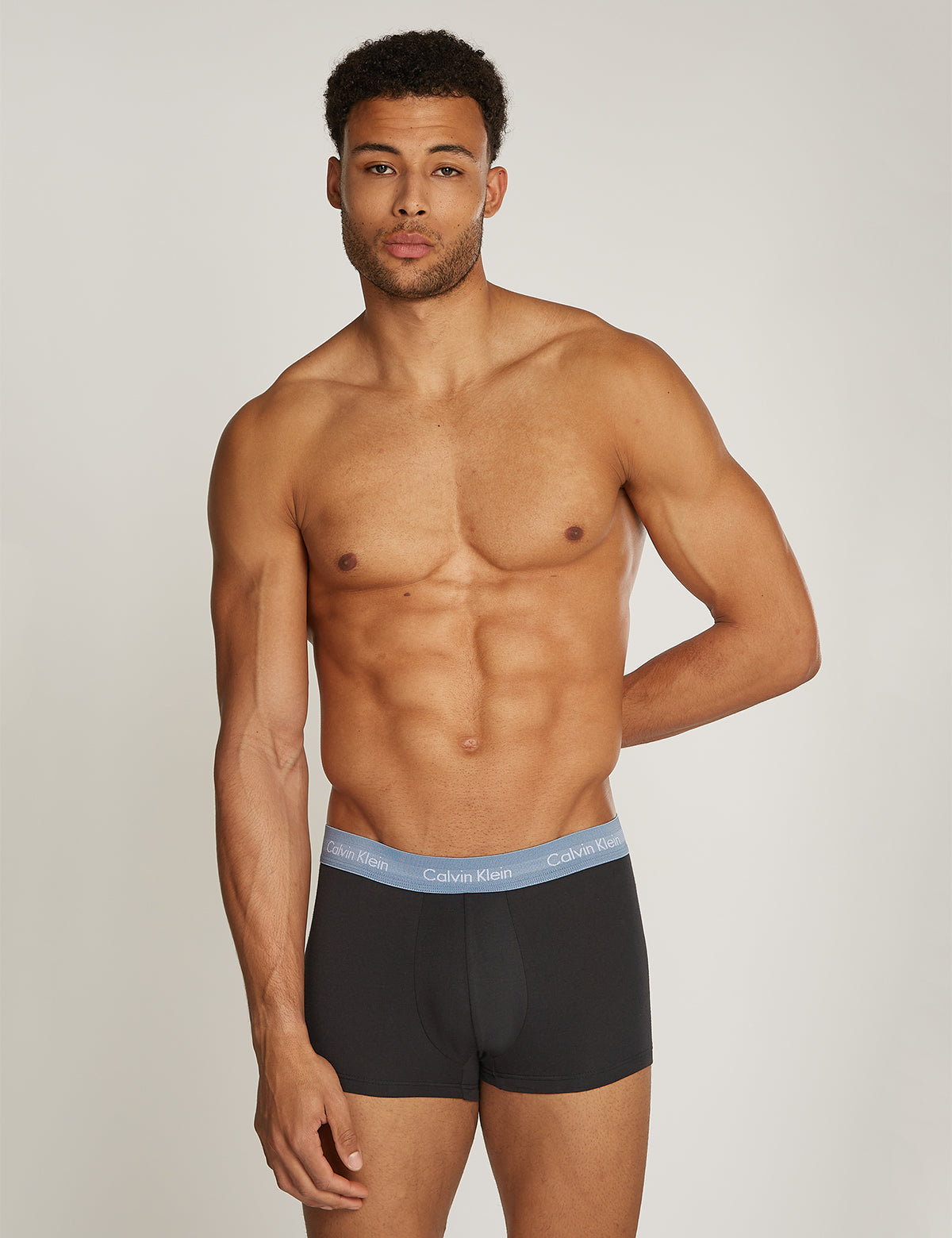 Calvin Klein Men Cotton Stretch 3'lü Düşük Bel Boxer