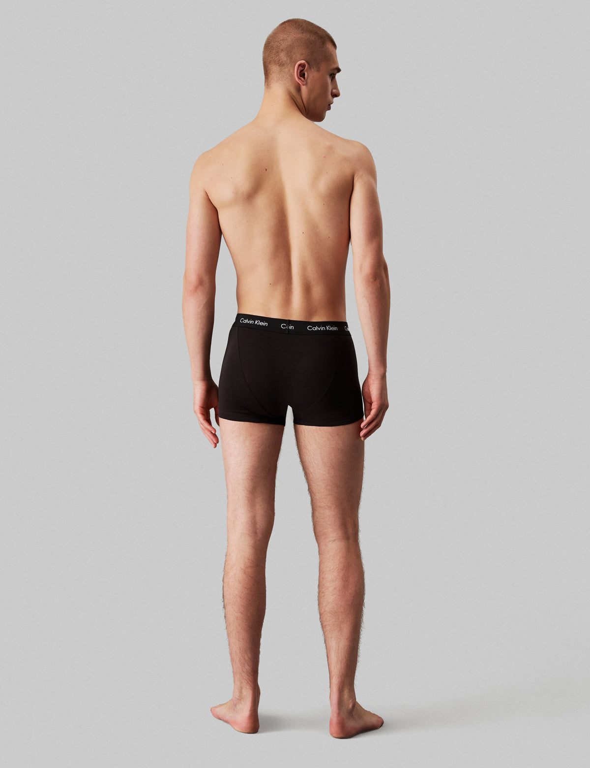 Calvin Klein Men Cotton Stretch 3'lü Düşük Bel Boxer